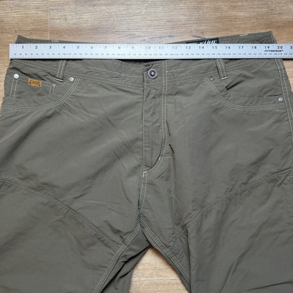 Kuhl Pants Men 40x30 Green Liberator Convertible Stealth Cargo Utility Outdoor - Picture 7 of 11